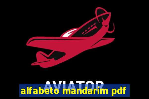 alfabeto mandarim pdf